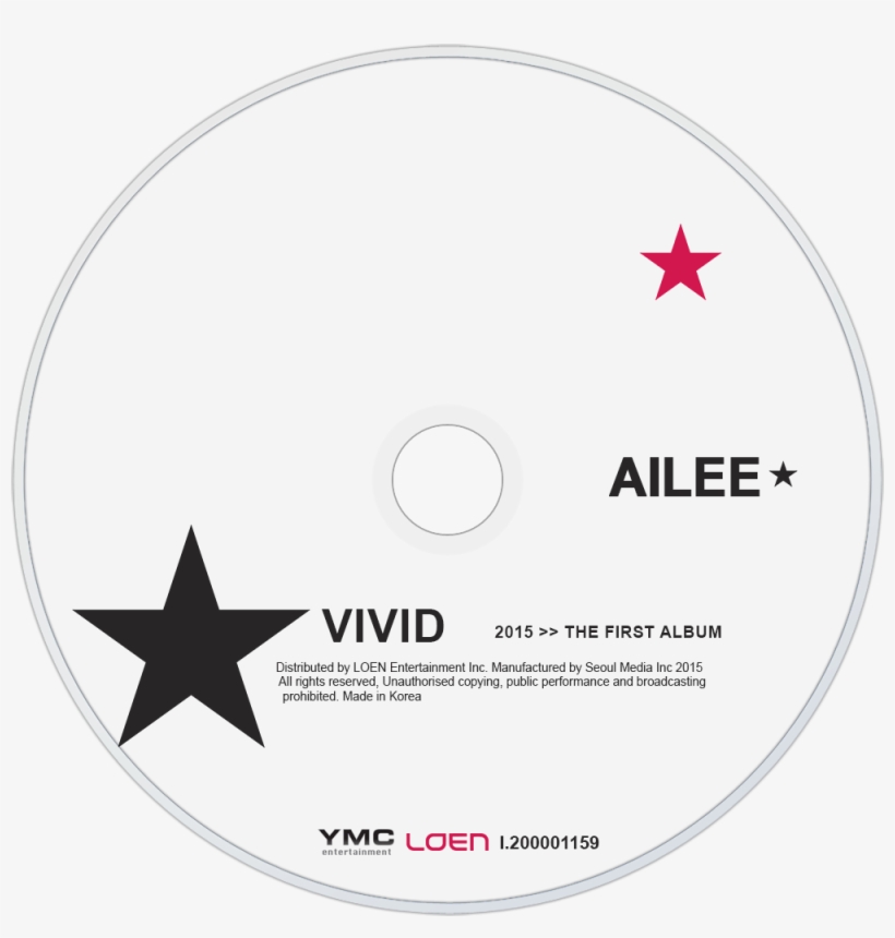 Ailee Vivid Cd Disc Image - Cd, transparent png #3455598