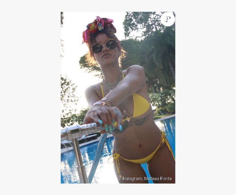 Rihanna En Vacances À La Barbade, Affole La Toile Avec - Bijoux De Rihanna, transparent png #3455643