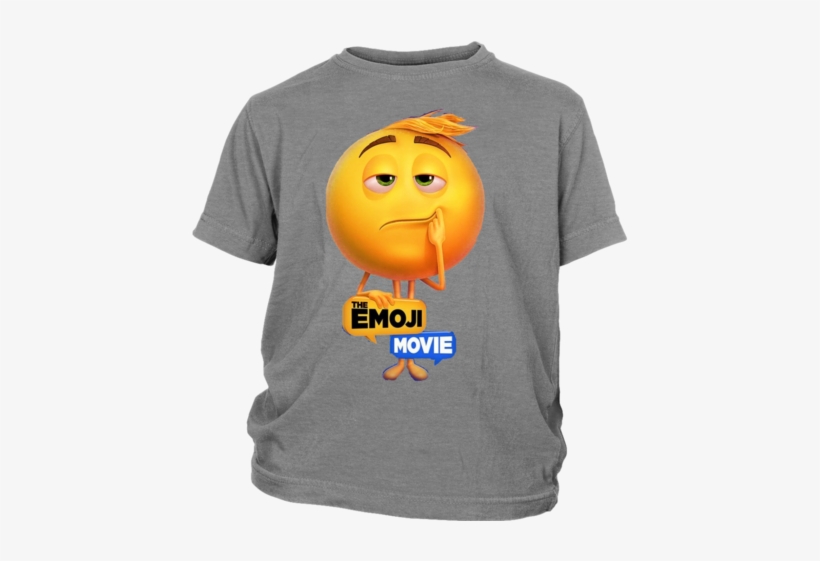 The Emoji Movie Youth Unisex Shirt - Texans Shirts, transparent png #3456009