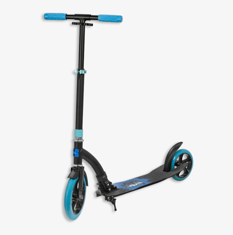 Powerslide Worx Wall Street 230mm Foldable Scooter - Worx Step Wall Street - Step - Unisex - Zwart;blauw, transparent png #3456067