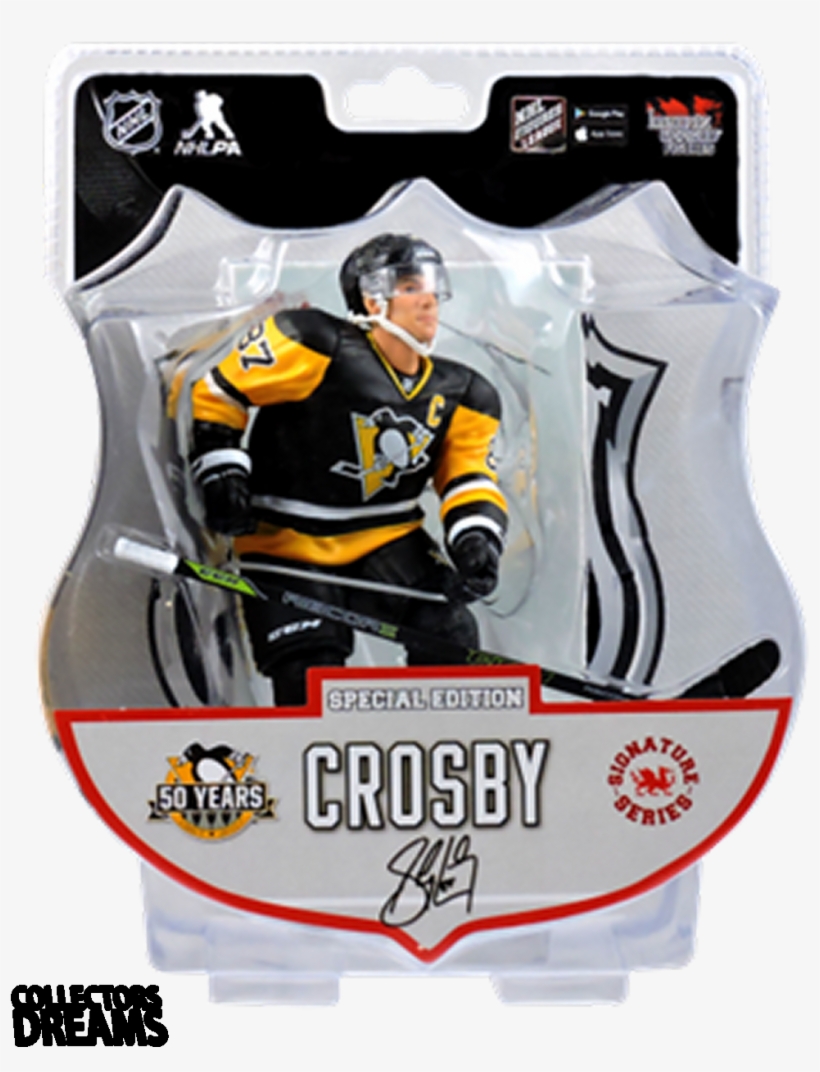 2016-17 Sidney Crosby Signature Series 6" Action Figure - Imports Dragon Nhl Figures, transparent png #3456581