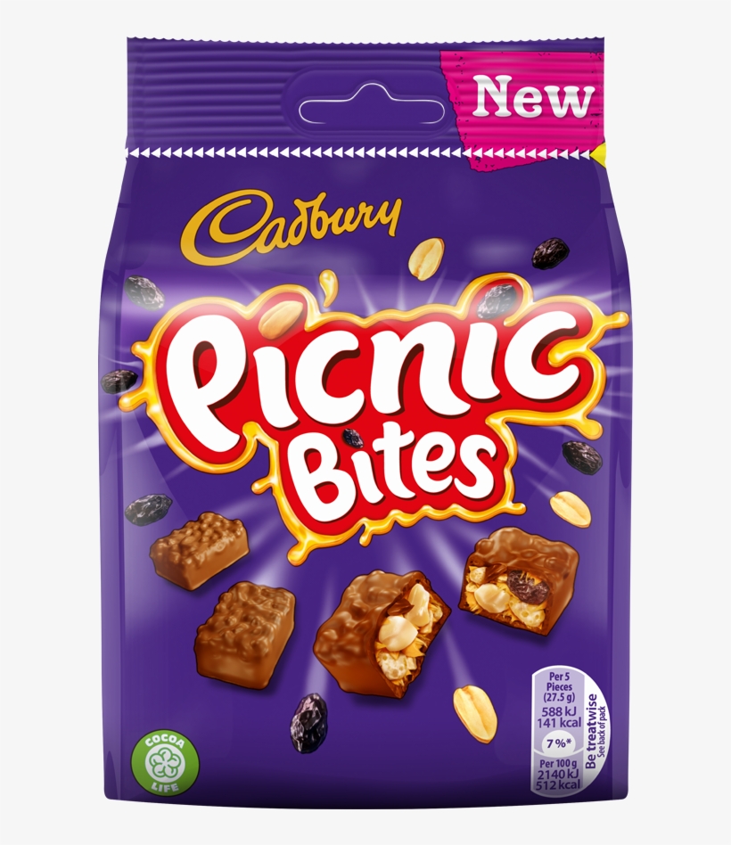 Cadbury Picnic Bites - Cadbury Chocolate, transparent png #3456642