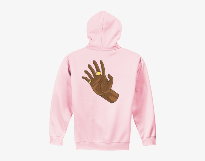 Sixth Digit Logo Hoodie W/ Black Hand - Logo Hoodie W, transparent png #3456684