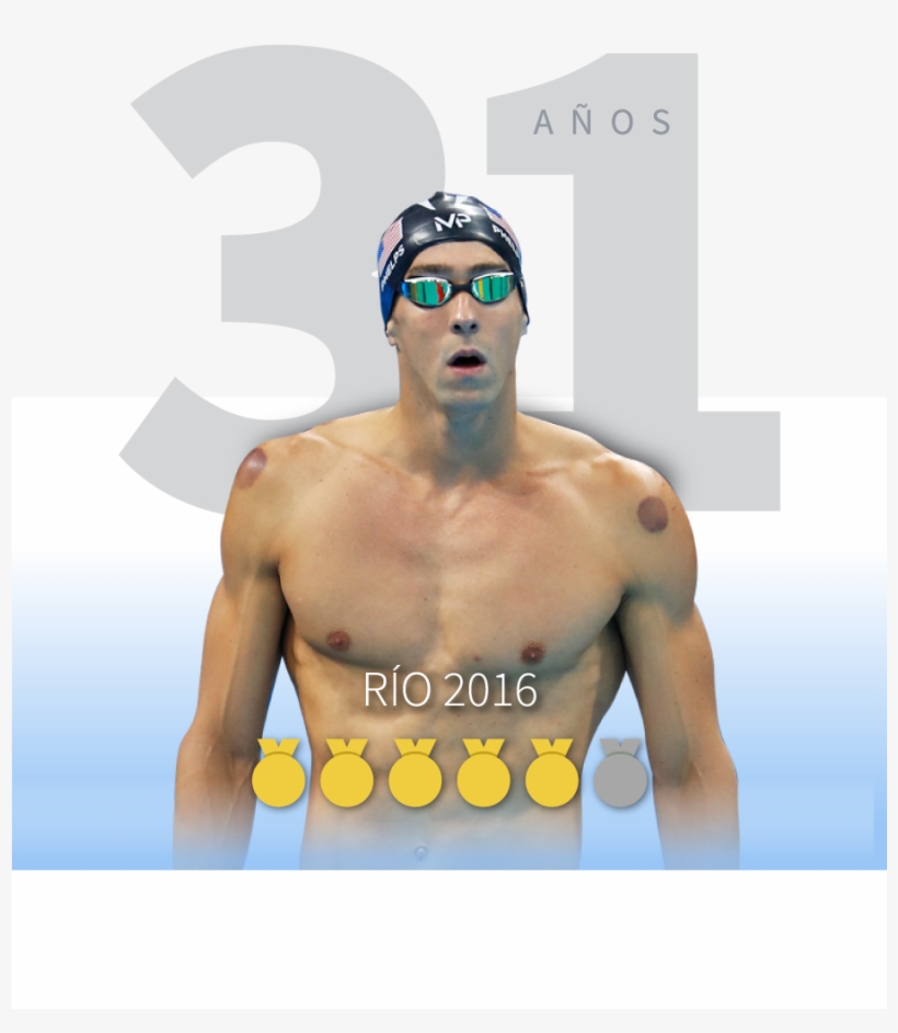 La Fotografía Es De 2001, Phelps Tenía 16 Años - Michael Phelps Fisico 2016, transparent png #3456788