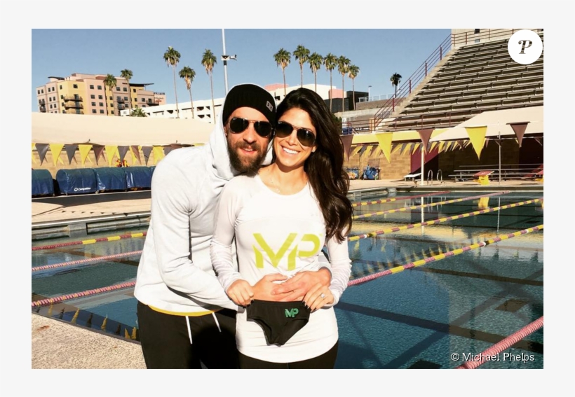 Michael Phelps Et Sa Fiancée, Nicole Johnson, Ont Annoncé - Michael Phelps Girlfriend 2016, transparent png #3456865