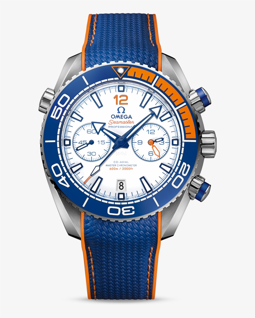 Enjoy The Beauty And Please Click Here For Serious - Omega Planet Ocean Orange Blue, transparent png #3456922
