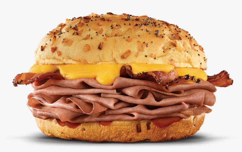 Bacon - Arby's Bacon Beef And Cheddar 2 For $6, transparent png #3456946