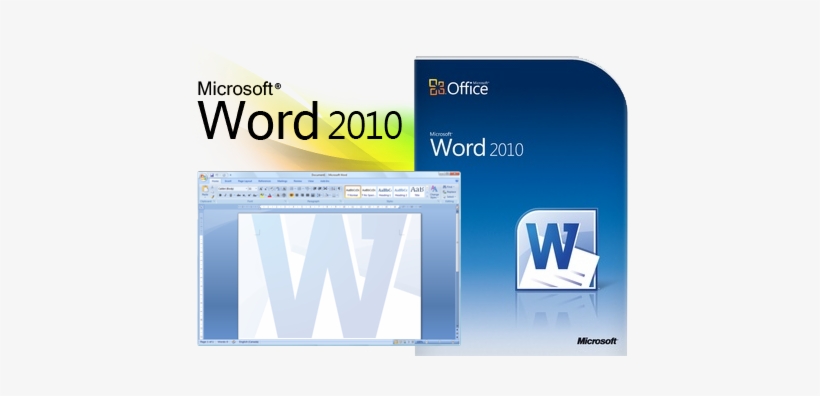 Safe Download Microsoft Word - Microsoft Word 2010, transparent png #3456967