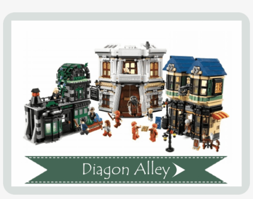 Lego Harry Potter Diagon Alley - Lego Harry Potter 2019 Sets, transparent png #3457459