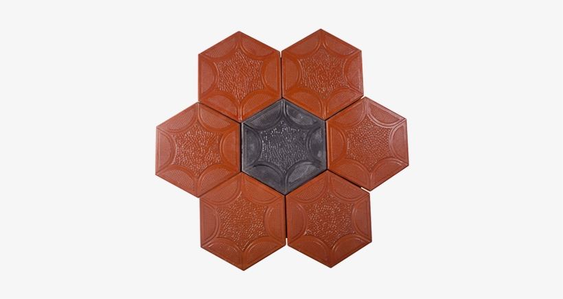 Tri Hexa Joined Mangalore Tiles Ltd - Tile, transparent png #3457669