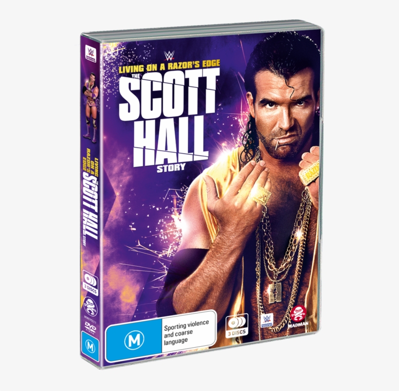 Living On A Razor's Edge - Scott Hall Story-living On A Razors Edge Dvd, transparent png #3457712