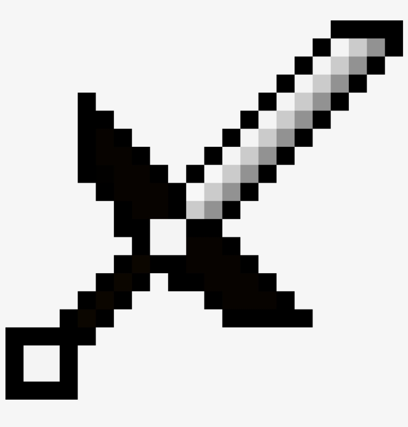 Iron Sword - Espadas De Minecraft Png, transparent png #3457926