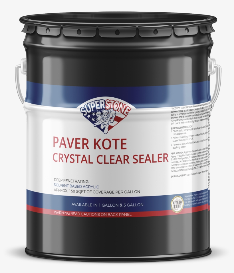 Paver Kote 23% Solids - Paint Packaging Design Metal, transparent png #3457994