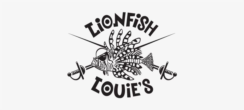 Lionfish Louie's - Illustration, transparent png #3458268