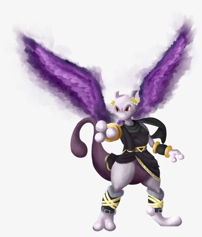 Y'know, Mewtwo And Dark Pit Do Have Some Similarities,, transparent png #3458947