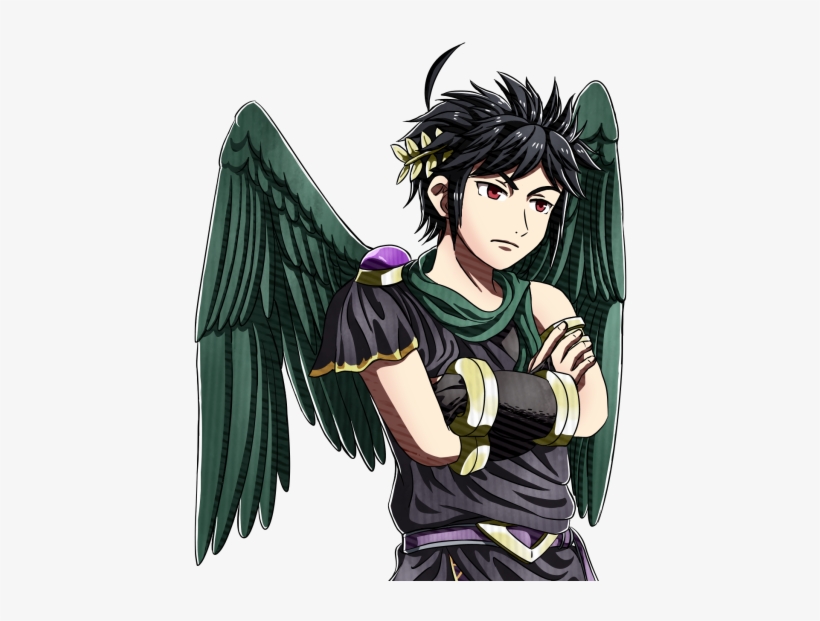 Dark Pit Was A Popular Request, So Here He Is As A - Fire Emblem Dark Pit, transparent png #3459109