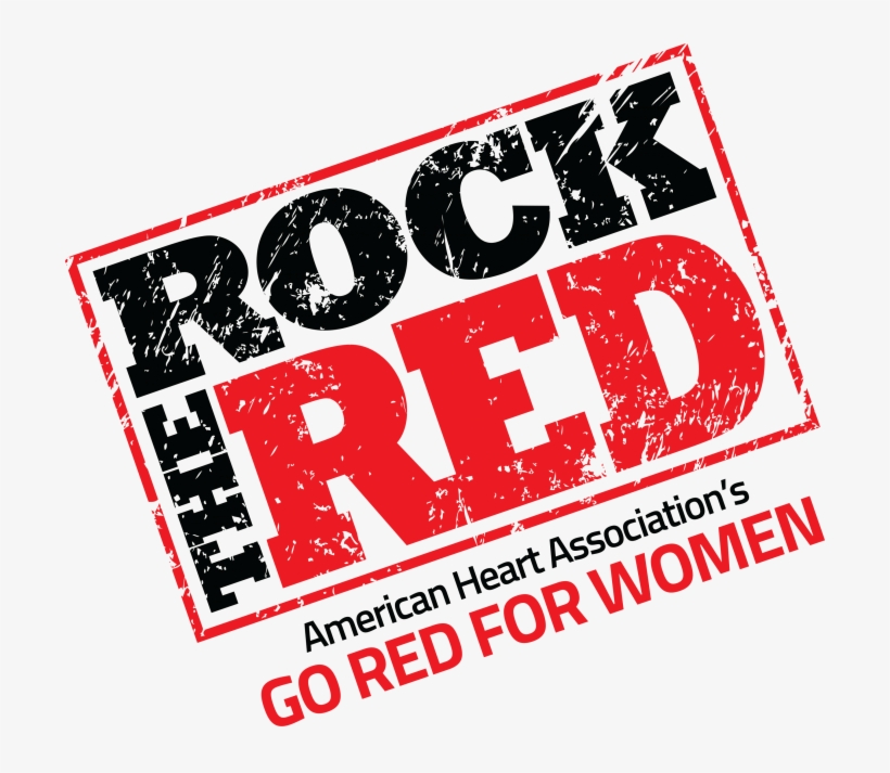 Musicians “rock The Red” To Benefit The American Heart - Rock The Red American Heart Association, transparent png #3459297