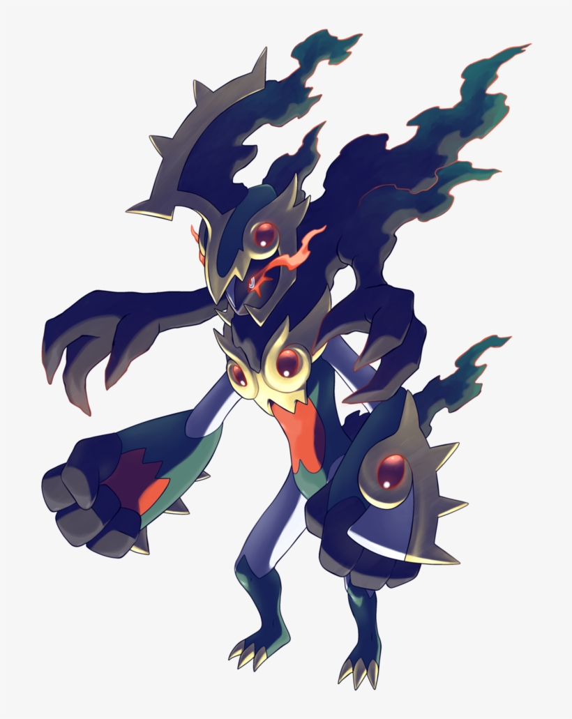 Marshadow True Form By Hyshirey - Marshadow Gijinka, transparent png #3459444