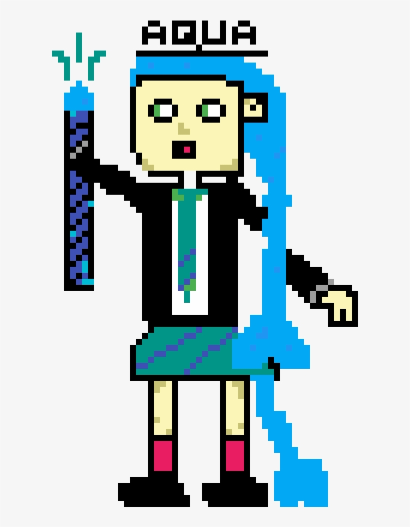 Aqua By Marshadow - Cartoon, transparent png #3459551