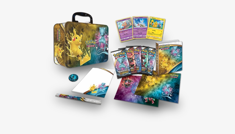 Shining Legends Collector Chest - Pokemon Shining Legends Collector Chest Tin, transparent png #3459594