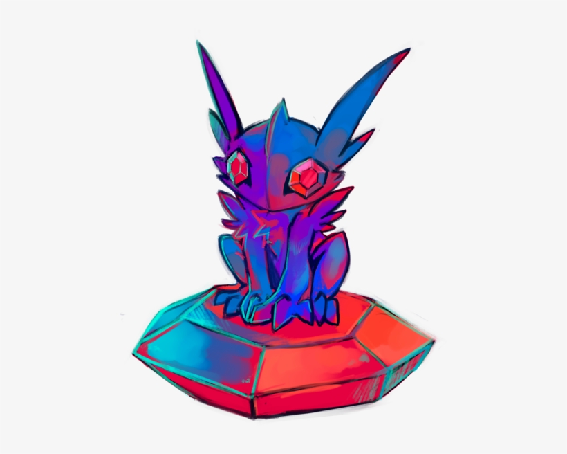Mega Sableye I Can't Wait For The Remake - Mega Sableye Fanart, transparent png #3459699