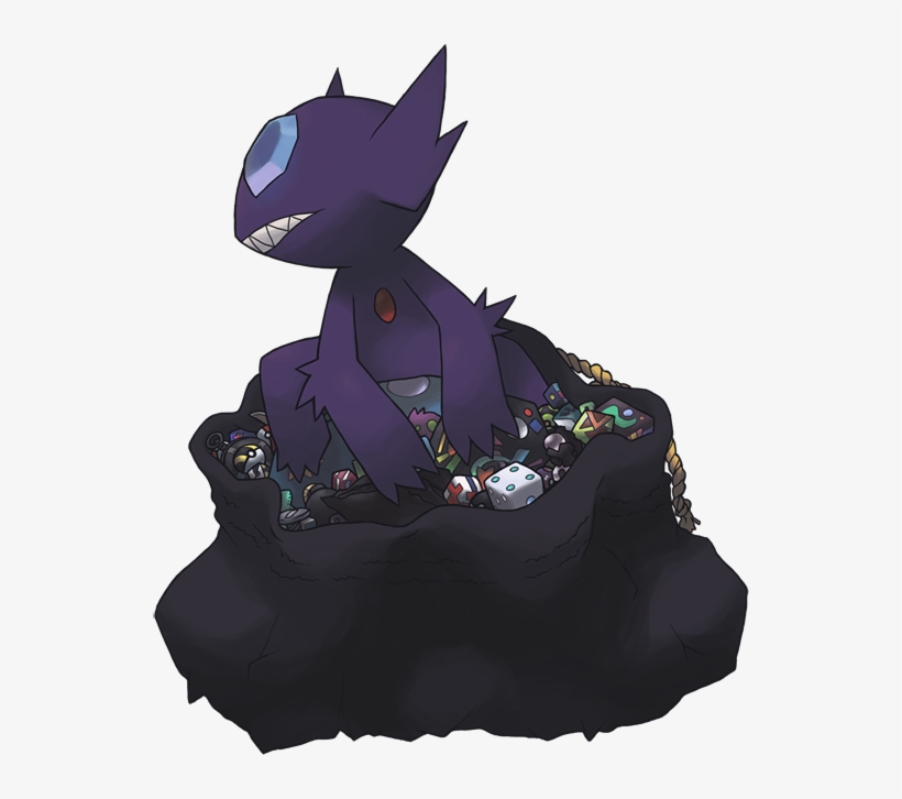 Sableye And Spiritomb Drawn By Sekori - Sableye Mad, transparent png #3459748