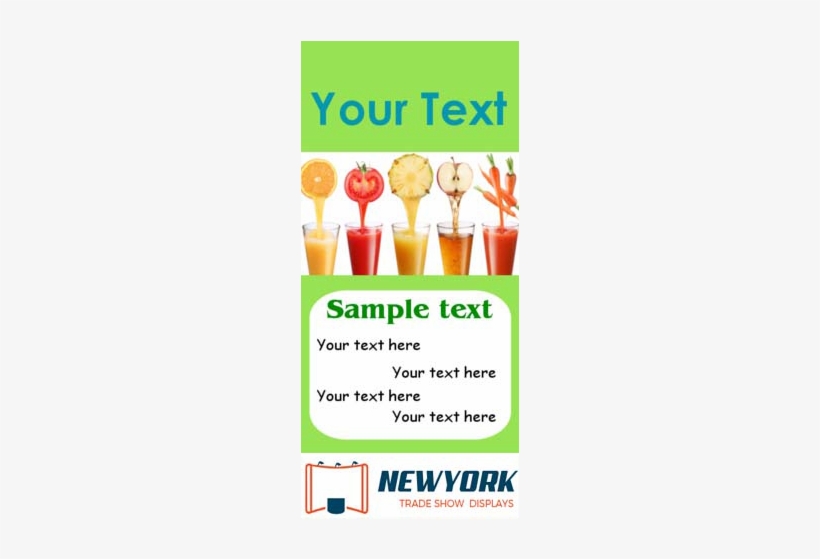 Replacement Banners For Silverstep Retractable Banner - Drink, transparent png #3459841