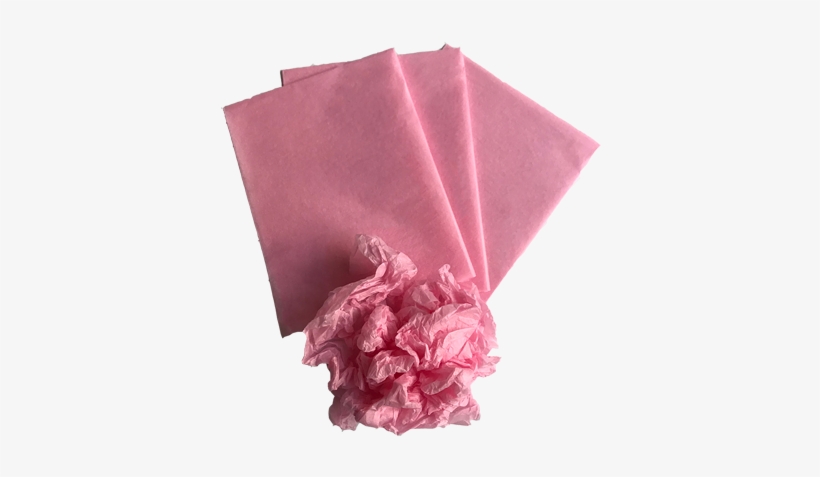 Pink Tissue Paper - Gift Wrapping, transparent png #3460163