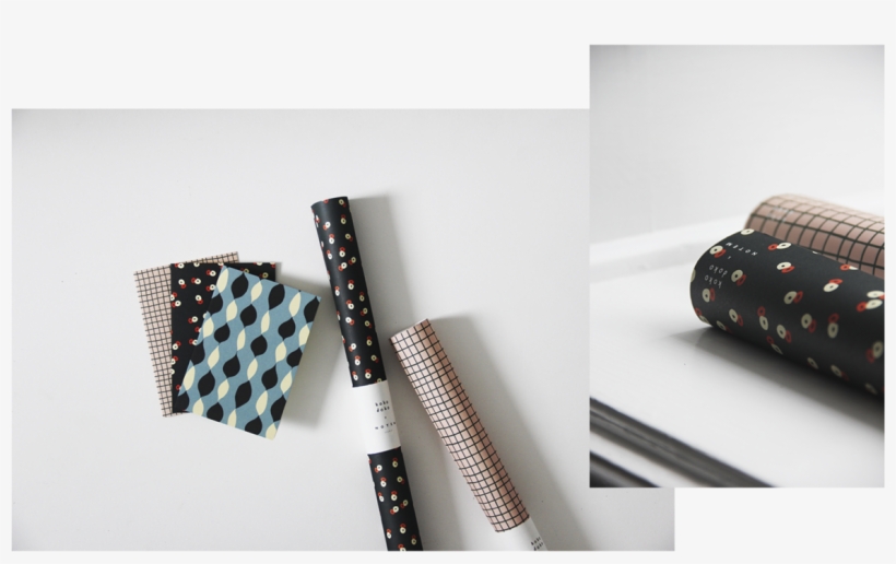 Edith Wrapping Paper, Dots, Orange - Pärlebo, transparent png #3460229