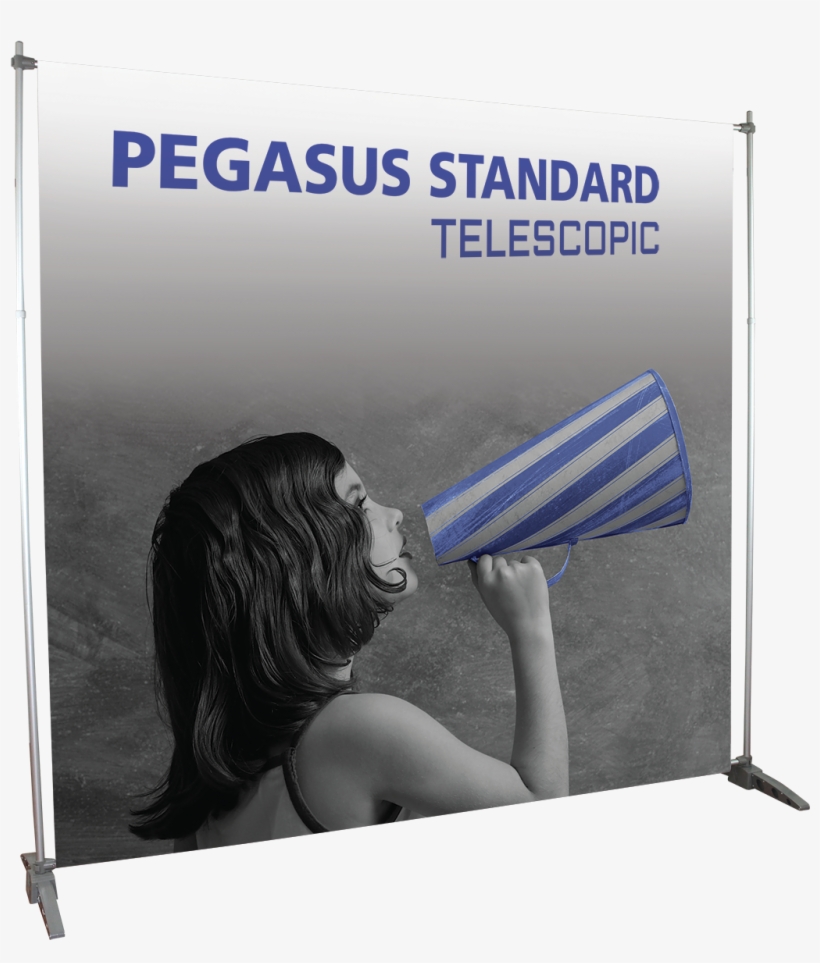 Adjustable Step And Repeat Banner Stand - Pegasus Standard - Banner Stand, transparent png #3460252