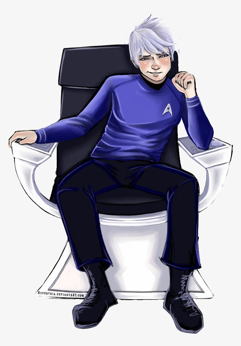 Captain Jack Frost By Hyperthia-d5k3pfb - Jack Frost As Captain Kirk, transparent png #3460373