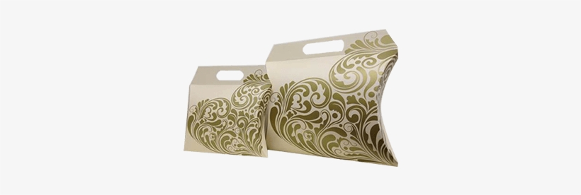 Box Packaging - Gift Pillow Box, transparent png #3460375