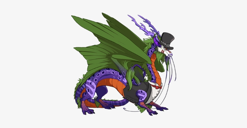 3240501 350 - Flight Rising Vampire Dragon, transparent png #3460398