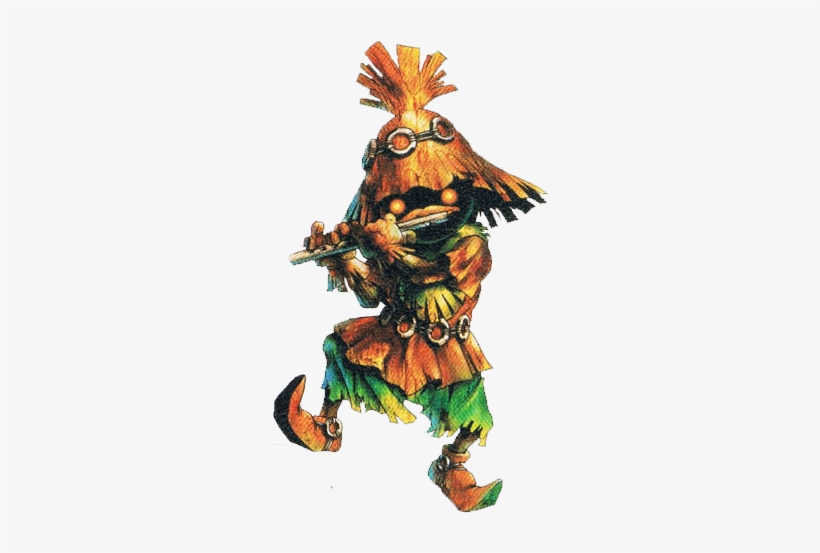 Since The Kokiri Are Frightened Of The Outside World, - Skull Kid Ocarina Of Time, transparent png #3460536