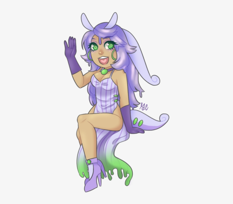 Goodra Gijinka Download - Design, transparent png #3460588