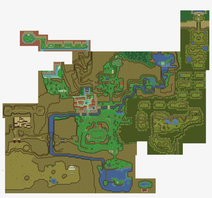 Zelda 64 Map, transparent png #3460617