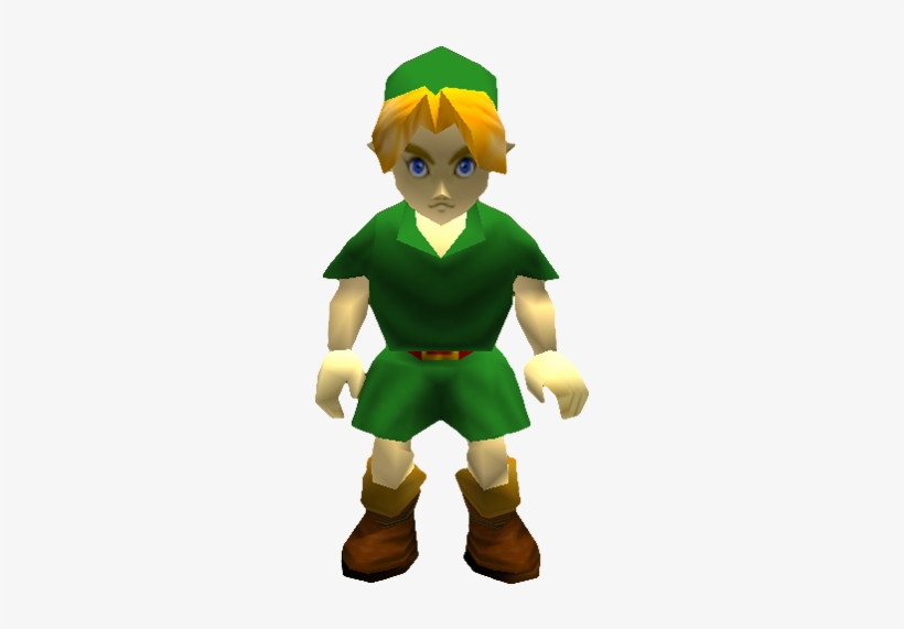 Size - - Young Link Ocarina Of Time, transparent png #3460660
