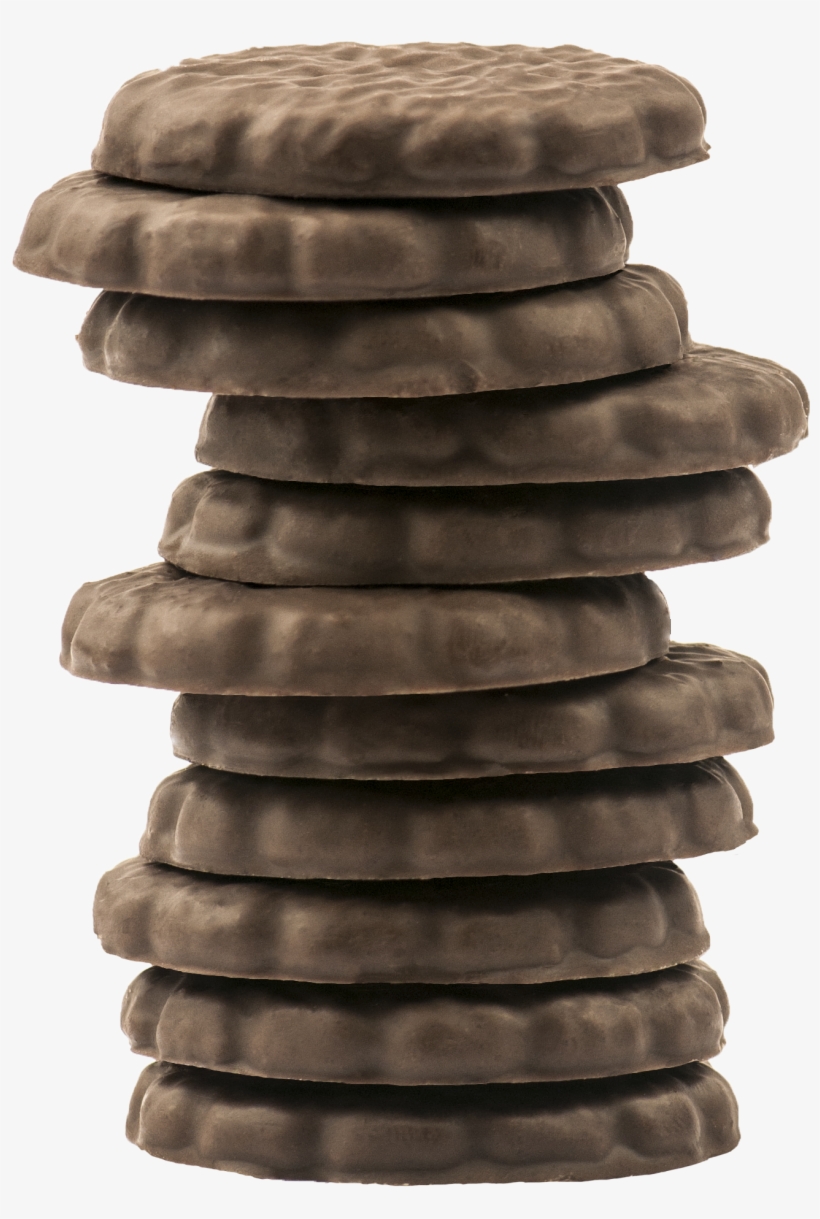 Tm Stack - Stack Of Girl Scout Cookies, transparent png #3460877