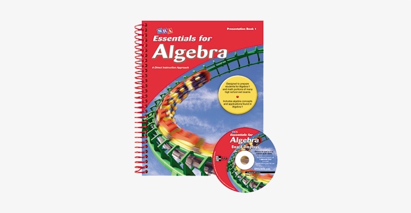 Essentials For Algebra, Student Textbook (essentials, transparent png #3461386