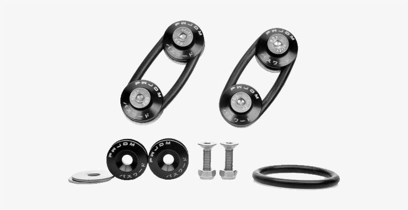 Jdm Quick Release Fasteners - Pwjdm Quick Release Bumper Fasteners, transparent png #3461408