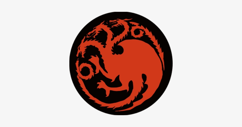 A Forum Of Ice And Fire - Fire And Blood Targaryen Logo, transparent png #3461429