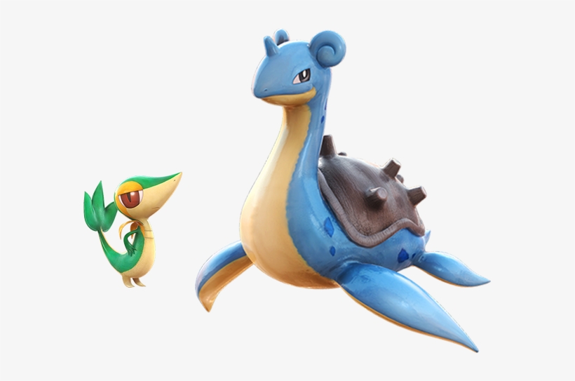 Pokken Snivy And Lapras - Pokken Tournament Dx Lapras, transparent png #3461923