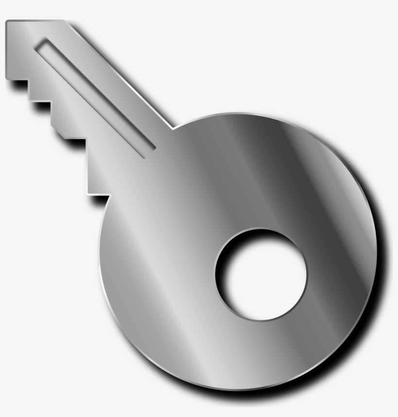 Metal Key Vector Clipart - Metal Clip Art, transparent png #3461984