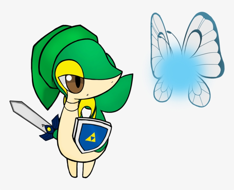 Snivy Part - The Legend Of Zelda, transparent png #3462043