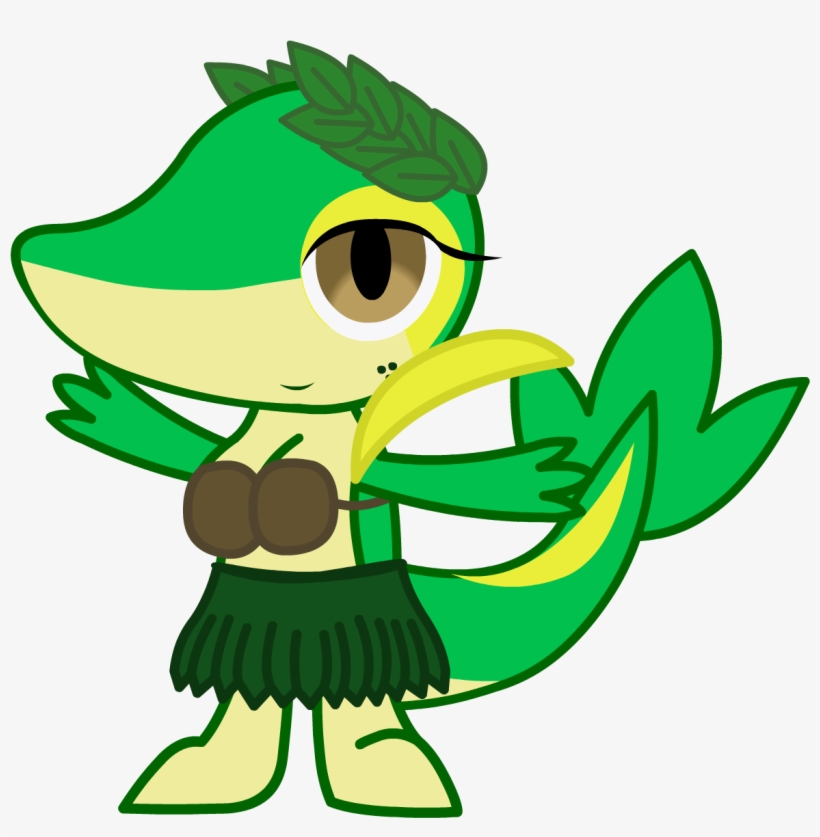 Duchess The Hula Snivy - Fur, transparent png #3462084