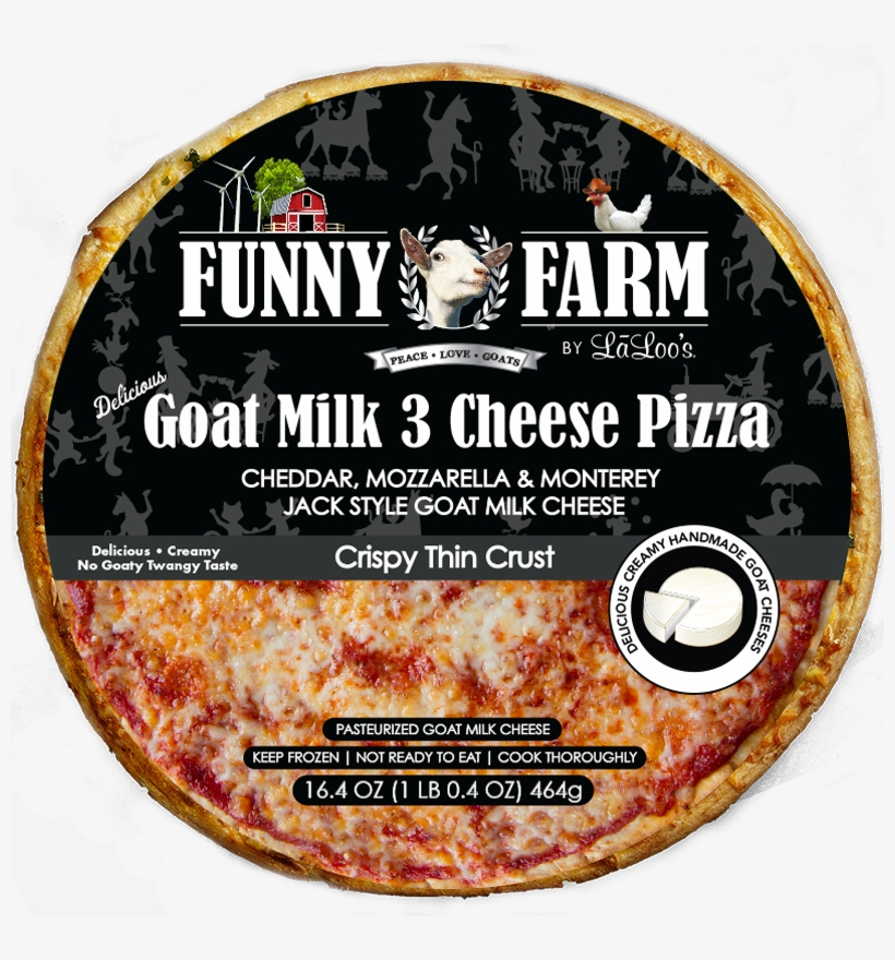 Meals In The Freezer - Funny Farm - Macaroni & Cheese Dinner Goat Cheddar, transparent png #3462155