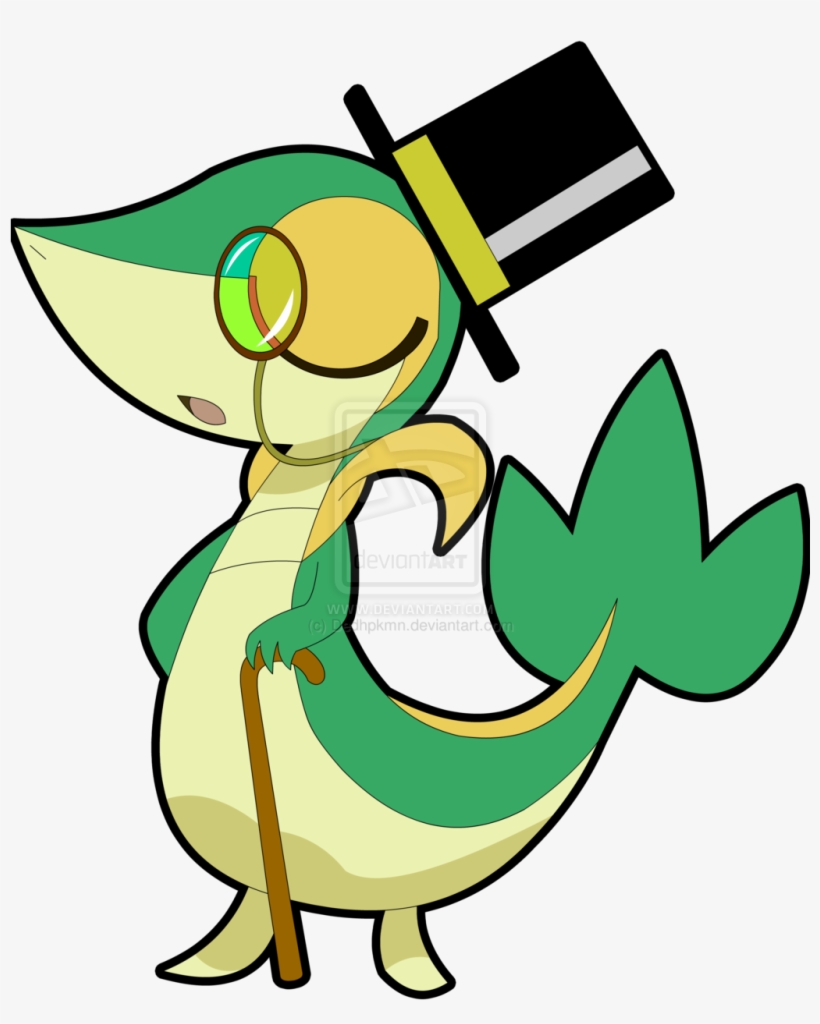 Snivy Gentleman - Sir Snivy, transparent png #3462380