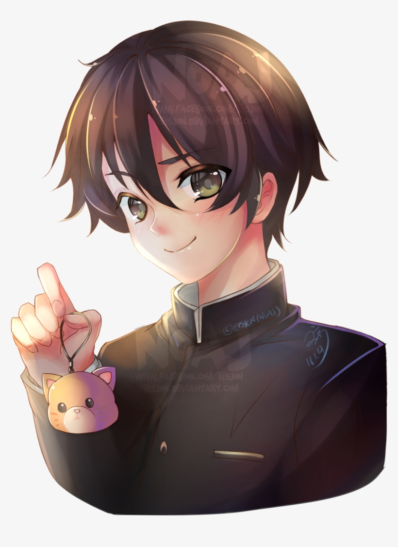 Senpai With Whoa Technology By Eisjon - Taro Yamada Senpai Fanart, transparent png #3462726
