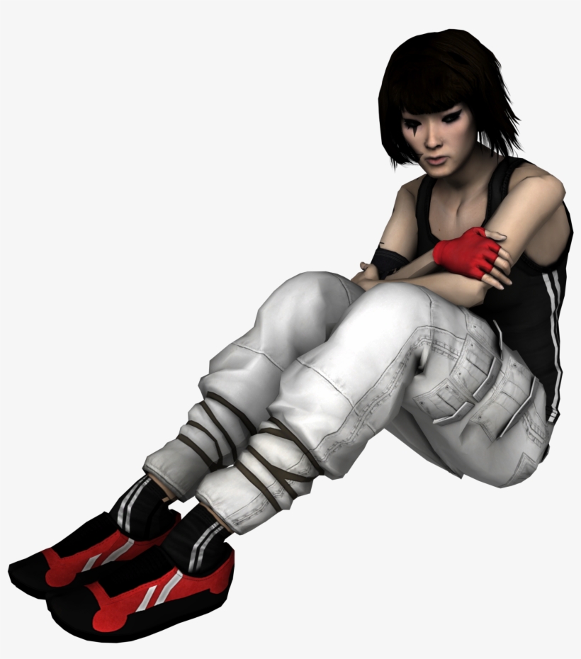 Faith Mirror's Edge - Faith Mirror's Edge Render, transparent png #3463117