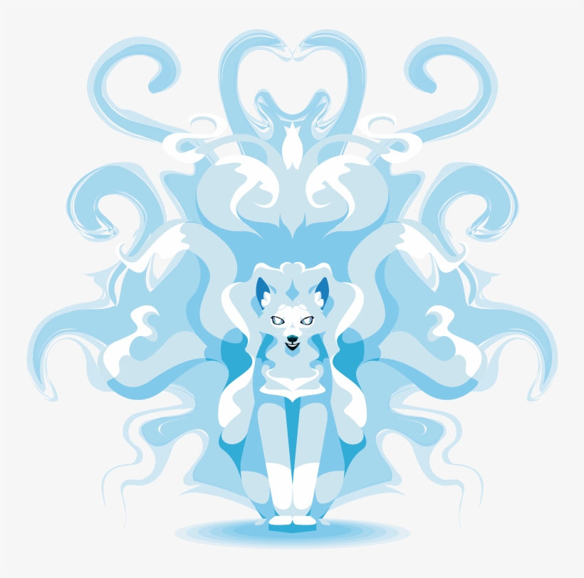Alolan Ninetales - Ninetales, transparent png #3463162